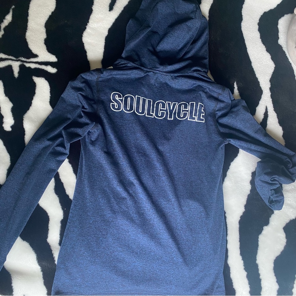 SoulCycle Limited Edition Heathered Full Zip Hoodie Womens  Size Small MSRP $106